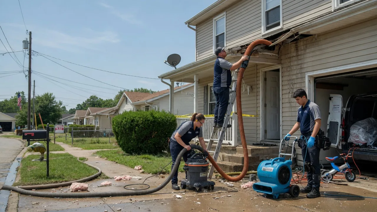 Water Damage Restoration in Antioch, IL near me